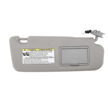 Visera parasol gris derecha con protección UV, compatible con Hyundai Sonata 2006-2008 con espejo retrovisor estético OE 852013K010QD