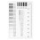 High Precision SEC Size Estimation Chart Transparent Plastic Defect Diameter Area Gauge for Manufacturing and Craft Use 1