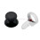 Left Joystick Assembly Replacement Part with Thumbstick Cap compatible with Meta Quest 2 VR Controller Repair Component for Worn Controllers 1