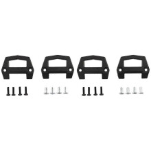 Gepäckträger-Basisset, kompatibel mit Can-Am Maverick X3 Max Trail Sport Max und Ski-Doo CARGO 860201806, schwarzer Kunststoff