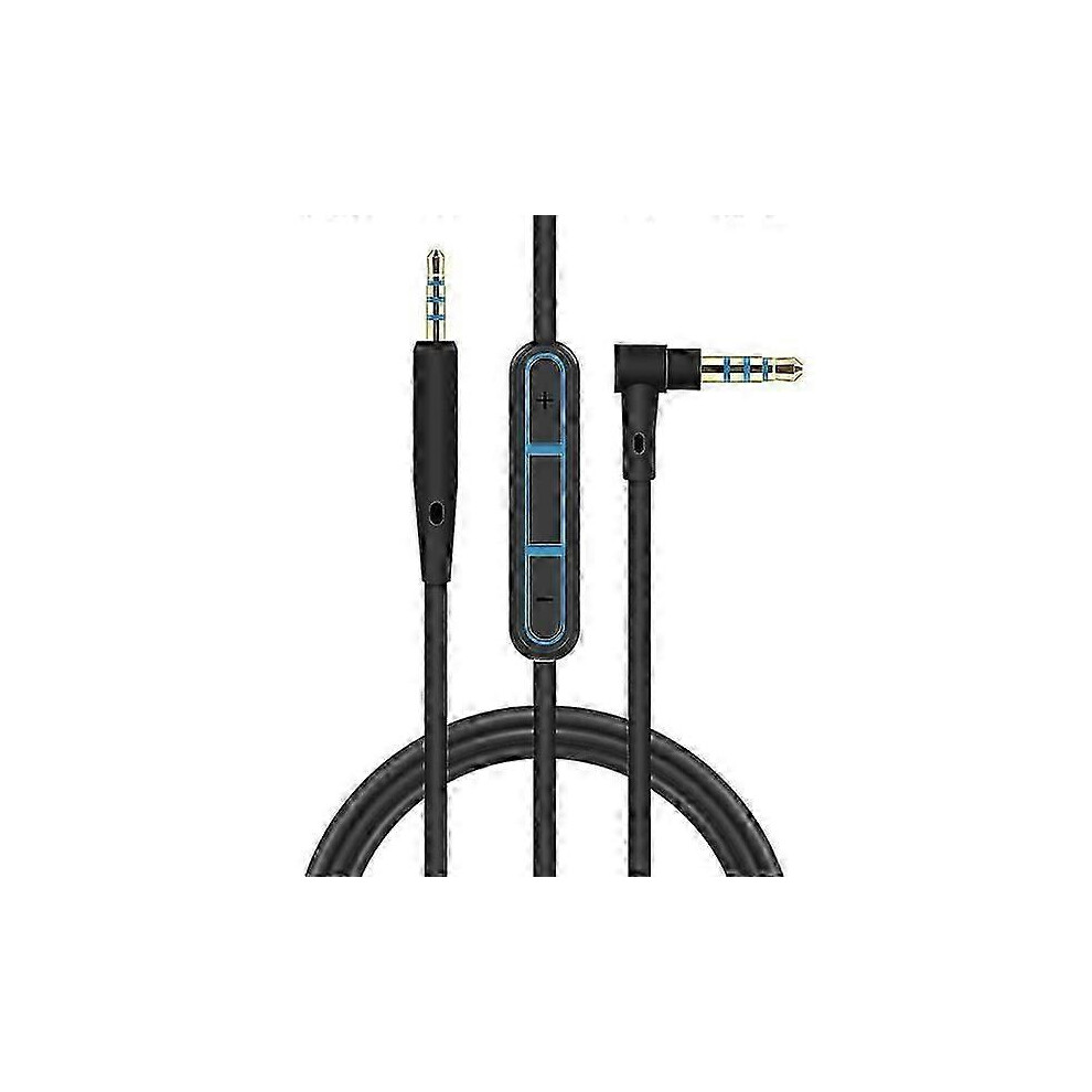 Ofc Replacement Stereo Audio Cable Compatible With Sennheiser Pxc550 Pxc480 Mb660, 140Cm, 3.5Mm To 2.5Mm, Built-In Mic, Volume Control 6966168166696