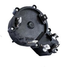 Interrupteur de Vitesse pour Moteur Hors-Bord Électrique 12V Compatible avec Moteurs 28-86Lb, 5 Marches Avant 3 Arrière, Noir
