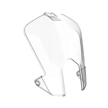 Griglia di protezione per faro moto compatibile con 1290 Super Adventure RS 2021-2023, in acciaio inossidabile nero.