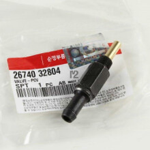 Valve PCV compatible avec Hyundai 1989-2014 et Kia 2002-2014, référence d'origine 26740-32804