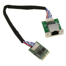 M.2 NGFF EA Key 2,5 Gigabit RJ45 Ethernet-netwerkkaart met I226-chipset, 2230-vormfactor, compatibel met Windows, Linux en MAC-servers.