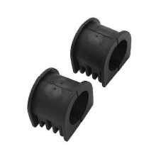 2 bujes de barra estabilizadora trasera compatibles con Polaris Ranger Sportsman RZR, ABS negro. Reemplazan las piezas originales 5439731 y 5438903.