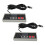 2 Pack Wired Mini Replacement Controllers Compatible with NES Classic Edition 10ft 3m Extended Cables Plug and Play 1