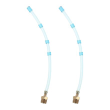 2 Tubes Ponderés Compatibles avec Car Tornado pour Nettoyage Intérieur Auto et Surfaces Difficiles d'Accès