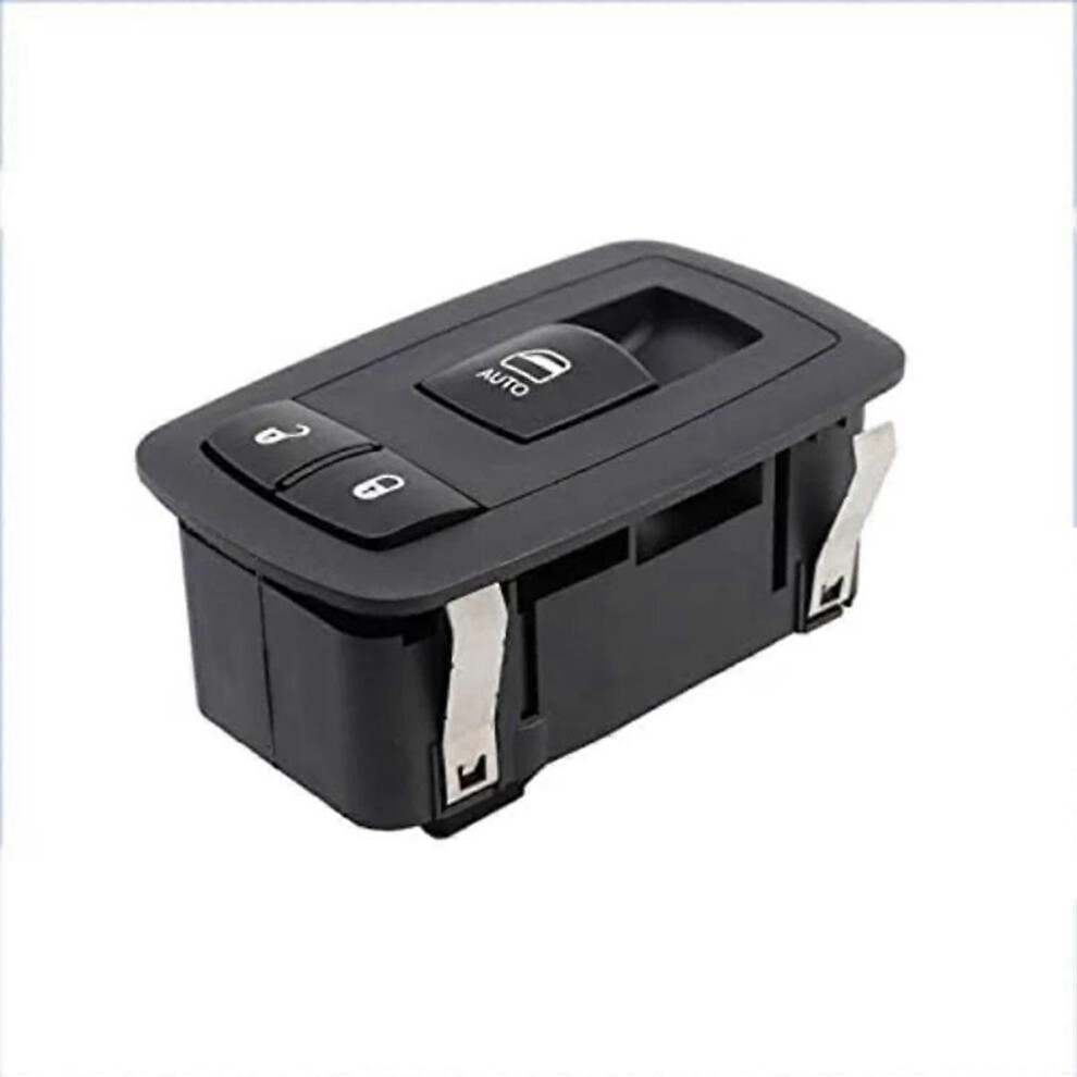 Front Right Passenger Side Power Window Control Switch 6 Pin Compatible With 2015-2022 Lhd Vehicles Oe 68183751Ad Black 6966168172727
