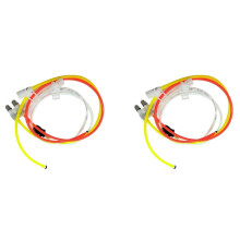 Truck Driver Seat Control Valve Air Pipe Repair Kit 2 PCS Compatible with Scania 1498894 81.62340-6126 81.62340-6127 7486780498 ABS