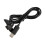 1.5m Black USB Charge Cable Compatible with Xbox 360 Gamepad, Copper Core for Continuous Play 1