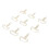 Paper Clips, 100-Piece Set with Anti-Slip Design, Rust-Resistant for Document Classification 1