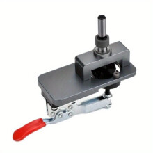 Gabarit de perçage de précision pour charnières 35 mm, monobloc, pour un alignement précis et rapide des trous