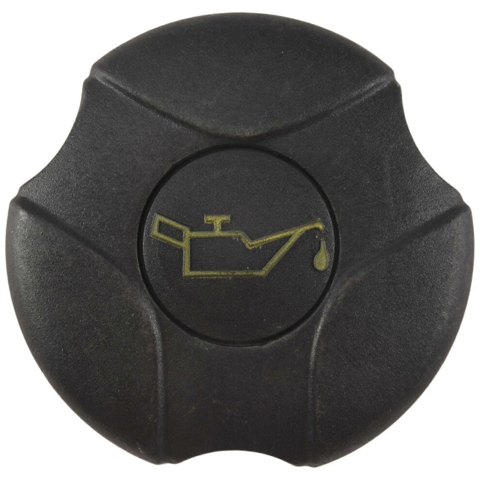 Engine Oil Filler Cap 025864 106205405 Compatible With Peugeot Citroen Fiat, Plastic Fuel Tank Seal Replacement Black 6966168174752