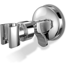 Support de douche réglable, argent - Charge maximale de 5 kg, rotation à 360, fixation en ABS résistant à l'humidité