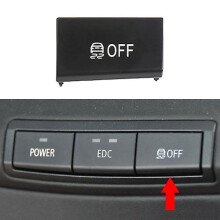 Central Control Panel compatible with BMW 3 Series E93 Transparent Night Button OE 61317841365