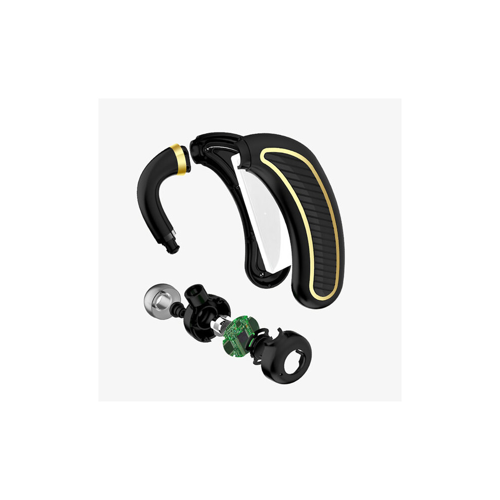 Bluetooth Headphones With Earhook Design, 24H Playtime, Cvc Noise Reduction For Clear Calls 6966168179528