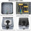 IP66 Electrical Switch Compatible with DE Socket, 10-16A 250V, 50 MOhm Insulation Resistance 1