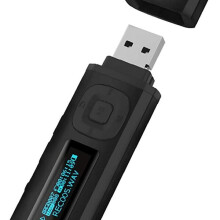 Mini Bluetooth MP3 Player with Headphones, FM Radio, Supports MP3/FLAC, Portable with Speaker
