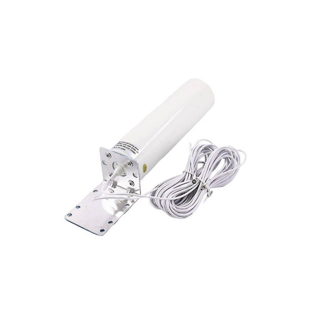 Omni Directional Antenna 10-12Dbi Gain 698-2700Mhz For 4G Lte Wifi Router With Sma To Crc9 Connector 5M Cable 6966168182689
