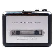 Lecteur Enregistreur Cassettes USB vers MP3 avec Fonction Lecture, Compatible PC Voiture