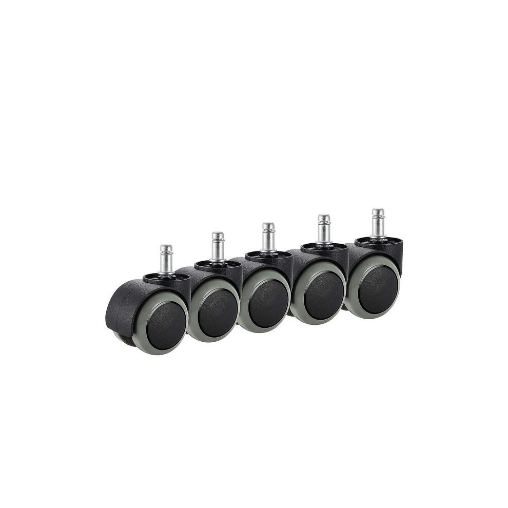 Office Chair Casters 5-Pack Compatible With Ikea, Smooth Quiet Gliding, 30Kg Capacity Per Caster 6966168182313