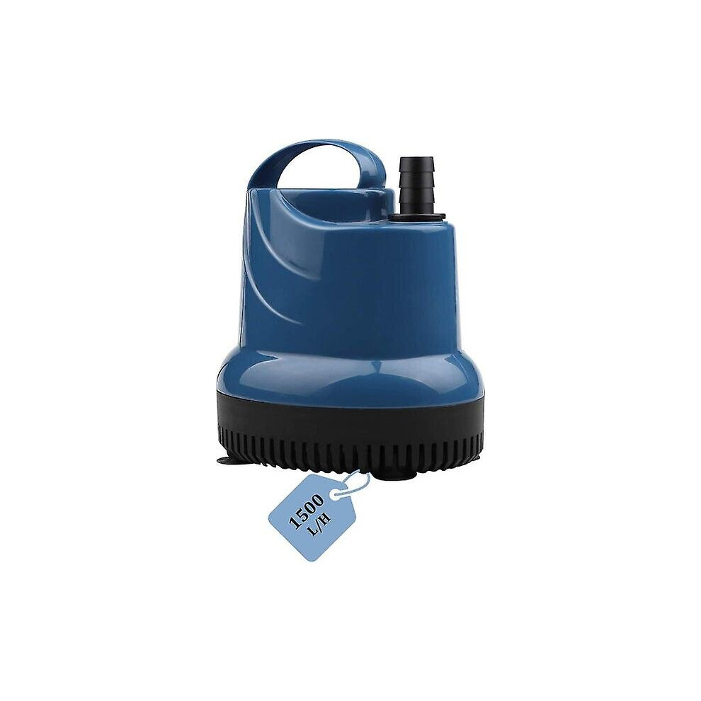 Submersible Pump 1500 L/H 20 W With 1.6 M Cable For Water Circulation In Hydroponics & Fish Tank, Quiet 6966168179948