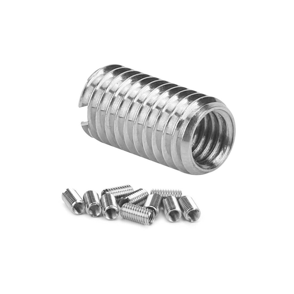 Threaded Inserts With Hole, M6 Internal M8 External 15Mm Length, For Furniture Manufacturing & Diy Fastening 6966168183112