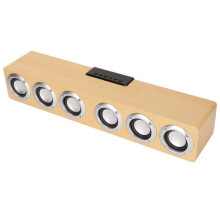 Bluetooth-äänipalkki, yhteensopiva matkapuhelimen, tabletin tai tietokoneen kanssa, 90 Hz–20 kHz:n taajuus, MDF-rakenne