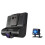3-Lens Dash Cam with Collision Detection, Front Interior Rear Recording & Reverse View 1
