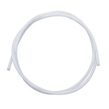 2M PTFE Teflon Tube Compatible with Bambu Lab P1P AMS, White 4mm OD, Heat Resistant to 260C for 3D Printers