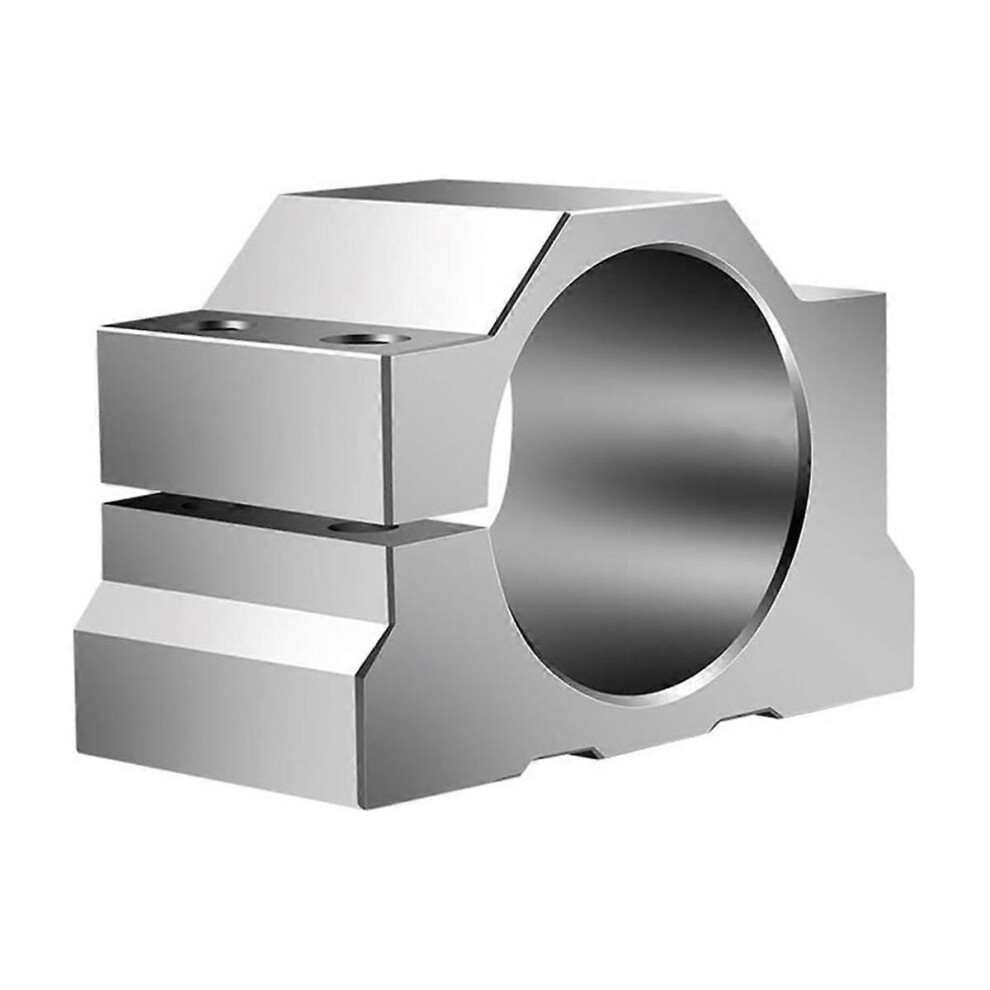 65Mm Cnc Spindle Motor Clamp Mounting Bracket Sandblasted Aluminium With 4 Screws For Cnc Engraving Machines Woodworking Routers 3D Printing 6966168162896