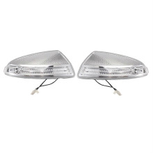 1 paar richtingaanwijzerlampen voor de linker- en rechtervoorspiegel, compatibel met Mercedes-Benz W164 ML GL-klasse A1649061300 A1649061400