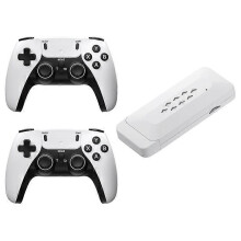 M22 4K Game Stick 128GB Oltre 30000 giochi Doppio controller wireless 2.4G Compatibile con 52 emulatori Uscita HD Plug and Play per TV