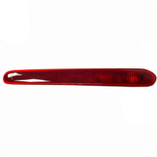 Terza luce di stop in posizione elevata compatibile con Peugeot 206 207 Citroen C2 6350K5 6351EL, colore rosso, in ABS, ricambio diretto.