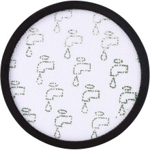 Replacement HEPA and Foam Vacuum Filter Set compatible with Rowenta Silence Force Cyclonic 4AAAA Series ZR903701 RO76xx Washable