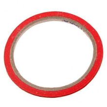 Cinta Autoadhesiva Drapeada 3 mm x 20 m, 20 Rollos, Color Rojo Multicolor, para Marcado y Manualidades