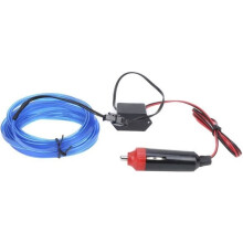 Neon LED Autostrip - Dilwe - Draadbuis - Blauw - 3 meter