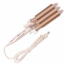 Professionele krultang van hoge kwaliteit (110-220V) met drie cilinders, haarstylingtool P00 VA