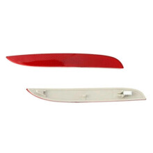 Faro fendinebbia/riflettore per paraurti posteriore compatibile con BMW X1 E84 2013-2015, lente rossa, coppia sinistra e destra, senza lampadine.