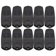 Control remoto clon para abrepuertas de garaje, 10 unidades, TOP 432EV, 433.92MHz, 2 botones, con batería, material ABS.