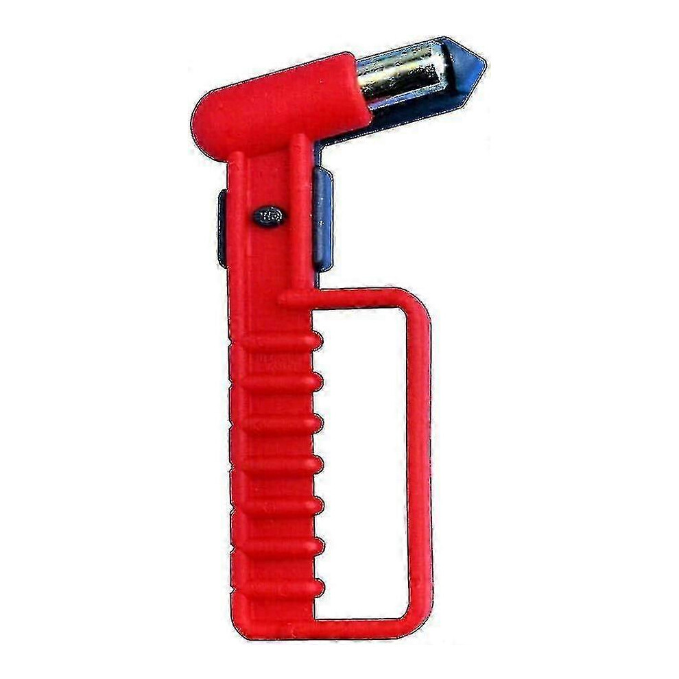 Heavy-Duty Emergency Window Hammer With Hardened Impact Head And Mounting Bracket 6966168164647