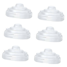 6er-Pack Silikon-Membrandichtungen für die Milchpumpe M5 – auslaufsicher und lebensmittelecht – Ersatzteile
