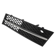 Copertura fendinebbia anteriore inferiore compatibile con BMW Serie 5 F10 F11 Berlina Station Wagon 2010-2013, plastica nera, confezione da 2