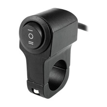 Interruttore universale per manubrio moto in lega di alluminio CNC impermeabile 22 mm 7/8 pollici DC 12V per ATV, scooter e trattori