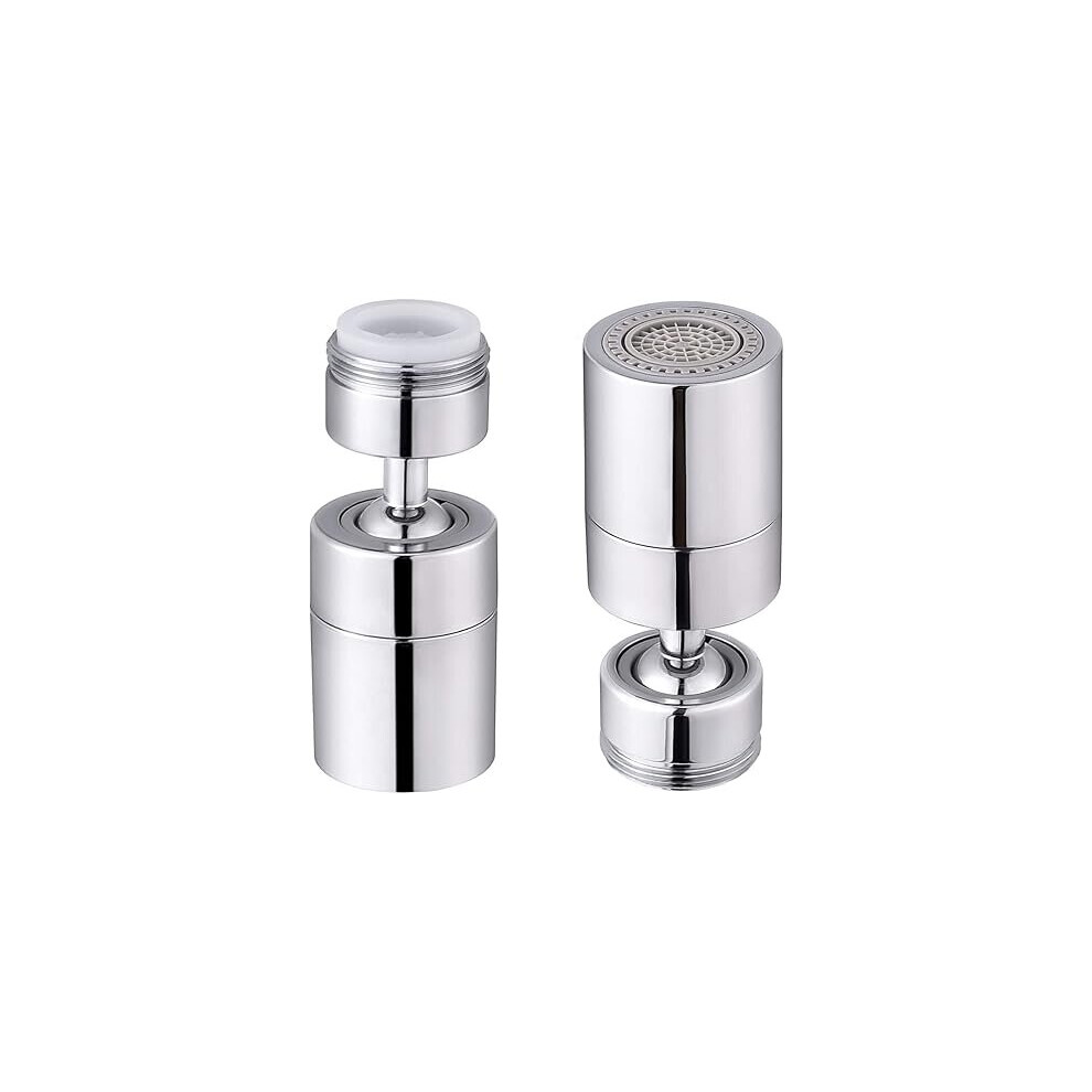 Faucet Aerator For Internal Thread Faucets With Dual Flow And Adjustable Angle 6966168185703