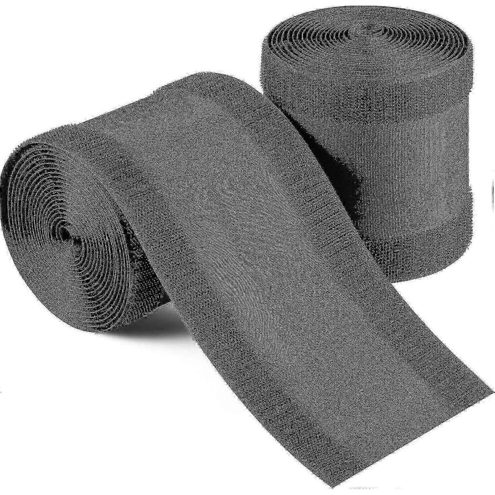 Floor Cable Cover With Grip Black 2 Piece Cord Protector Management Set For Commercial Office Carpet 3M X 10Cm 6966168038801