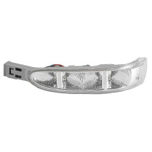 Indicatore di direzione specchietto laterale compatibile con Mercedes ML W163 2002-2005, Sinistro o Destro, trasparente A1638200521 A1638200621