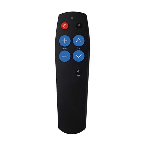 Télécommande TV à gros boutons pour seniors et malvoyants, compatible avec les téléviseurs infrarouges