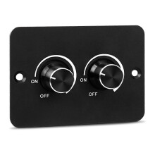 Interruttore dimmer LED a 2 vie PWM high-side da 12 V CC, 5 A, 60 W, dimmerazione continua per roulotte, camper, furgoni, camion, yacht.